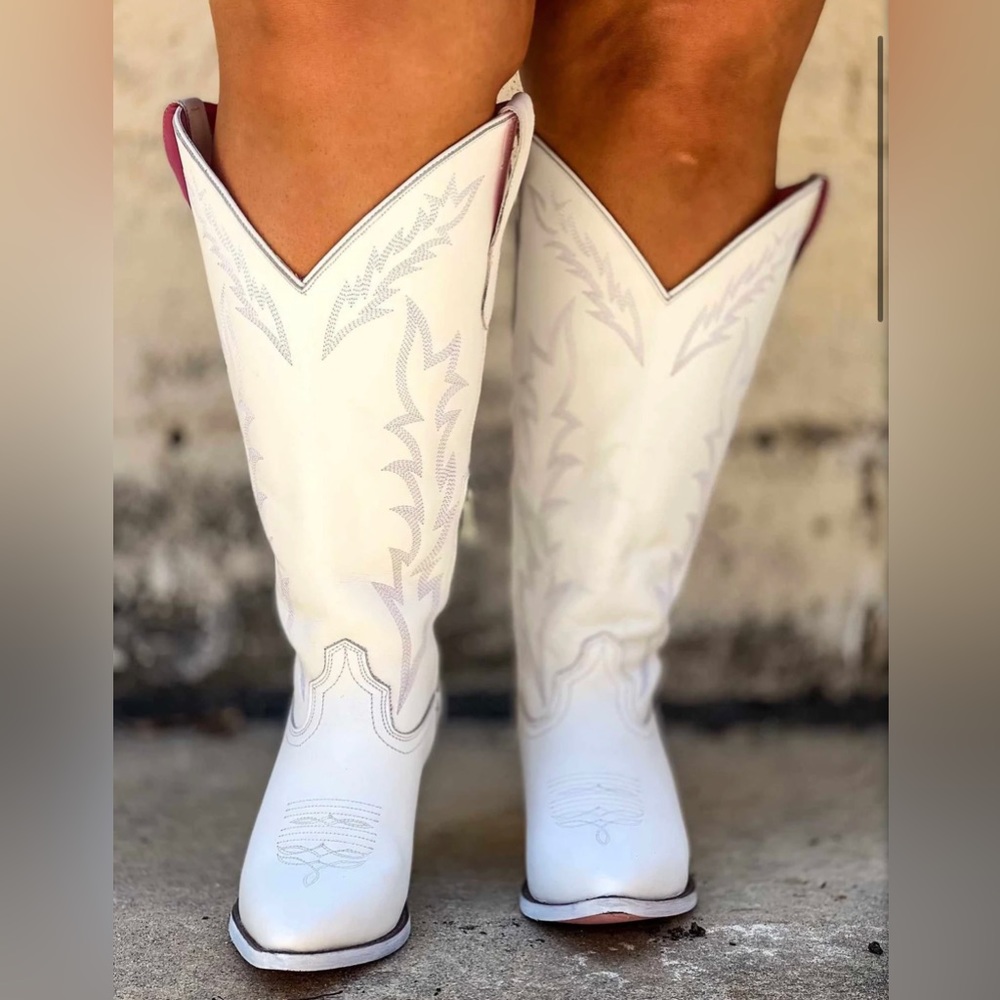 Brand new in box, Southern Fried Chics- Loretta Boot Wide Calf.